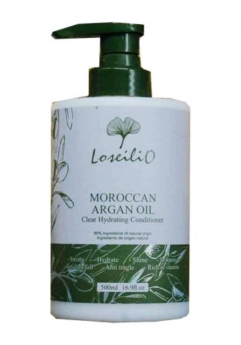 Loseilio Hair Care Moroccan Argan Oil Clear Hydrating Conditioner 500 Ml شامبو بخلاصة زيت الاركان