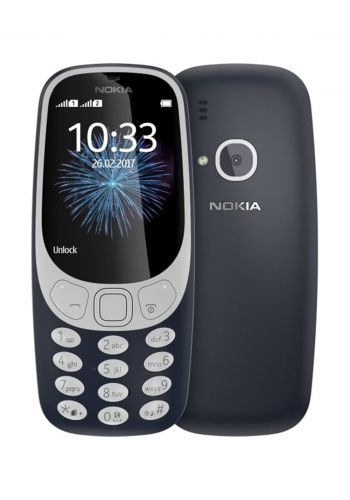 جهاز نوكيا 3310 Nokia 3310 Dual SIM 16MB - Dark Blue