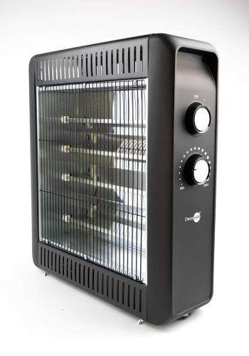 DecoVolt 5984 Carbon Heater 1100-2200 w مدفئة ديجيتال ريموت 4 شمعات