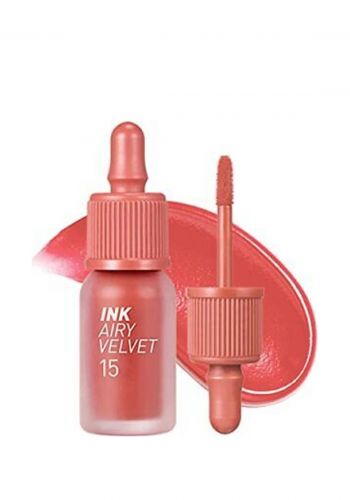 تنت شفاه 4 غم درجة 15 من بريبيرا Peripera Ink Air Velvet Soft Coral 