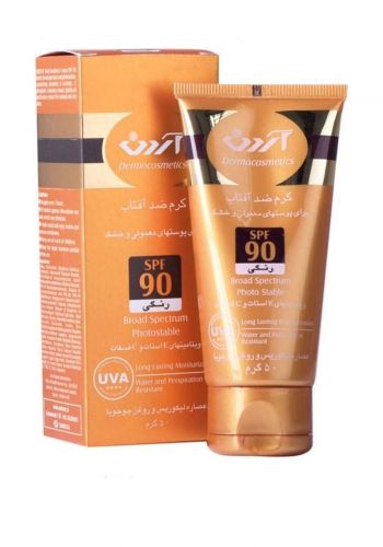 واقي شمسي ملون  مناسب للبشرة الجافة والعادية  50 غم من أردن Arden SPF90 Tintted