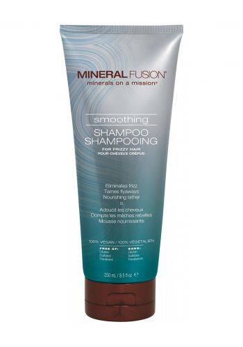 شامبو منعم للشعر الكيرلي 250 مل من مينرال فيوجن Mineral Fusion Smoothing Shampoo