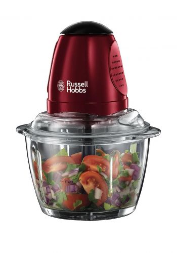 محضرة طعام 380 واط سعة 1 لتر من راسل هوبس Russell Hobbs 20320 Rosso Mini Chopper