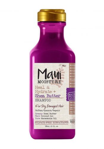 Maui Moisture Heal & Hydrate + Shea Butter Shampoo 385ml شامبو للشعر