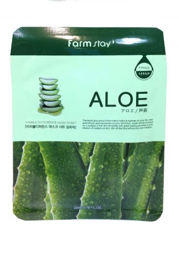 Farm Stay Aloe Visble Difference Mask Sheet 23ml No. 0.78 ماسك
