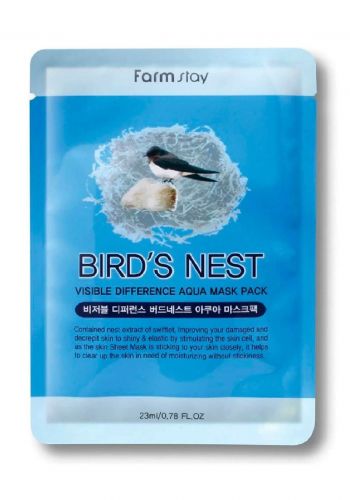 Farm Stay Visible Difference Aqua Mask Pack - Birds Nest ماسك