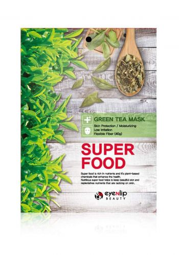 Eyenlip Beauty Super Food Green Tea Mask قناع للوجه
