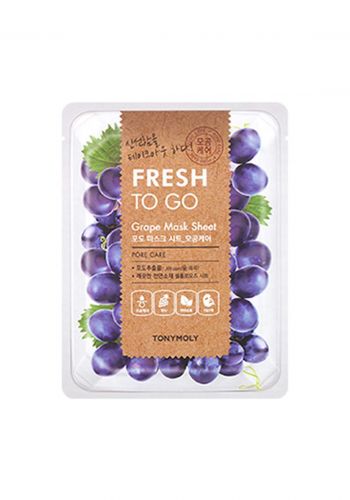 Tony Moly Fresh To Go Grape Mask Sheet Moisturizing ماسك ورقي