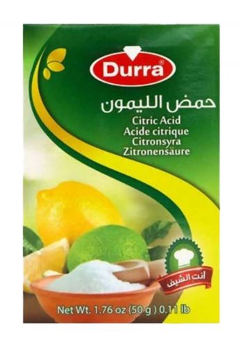 بهارات حامض الليمون 350 غم من درة durra citric acid