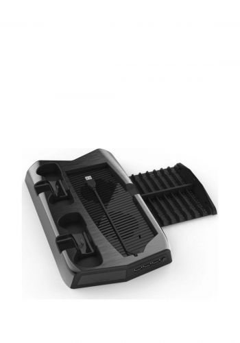 مروحة تبريد جهاز بلي ستيشن فايف مع منصة شحن لوحدات التحكم   KJH Multi Function Charging Stand With Cooling Fan for P5 Digital Edition /Ultra HD