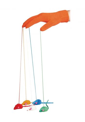 قفاز لعب للقطط من فلامنكو Flamingo Karlie Glove For Cats