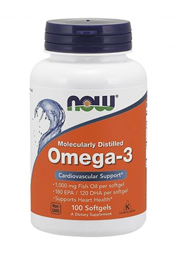مكمل غذائي NOW Omega-3 1000 mg