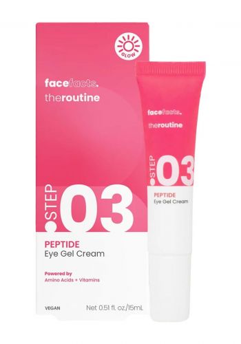 كريم جل شد حول العينين 15 مل من فيس فاكتس Face Facts The Routine Peptide Eye Gel Cream