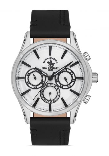 ساعة يد رجالية من سانتا باربرا بولو & راكيت كلوب Santa Barbara Polo & Racquet Club Men's Wrist Watch