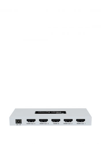 SWAR AS-HDMI-SP14 HDMI 1x4-4k Splitter 4 Port - White موزع اشارة اج دي ام ال 4 منافذ من اسوار
