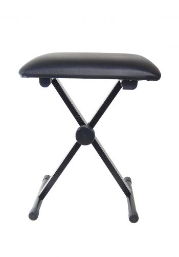 ستول بيانو متعدد الاستخدام  30  × 41  سم باللون الاسود  Piano Stool Black