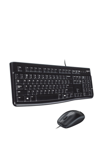 كيبورد وماوس سلكي Logitech MK120 Keyboard and Mouse Combo