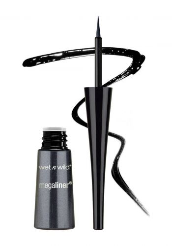 قلم تحديد العيون باللون الاسود من ويت ان وايلد Wet N Wild Megaliner Liquid Eye Liner