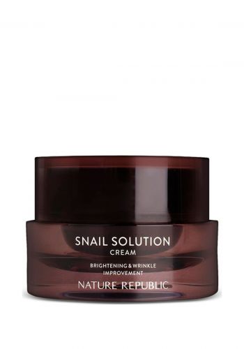 كريم جل الحلزون 52 مل من نيتشر ريببلك Nature Republic Snail Solution Cream 