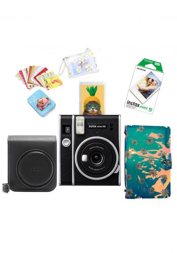 كاميرا فورية ميني مع هدايا من فوجي فيلم Fujifilm Instax Mini 40 Camera