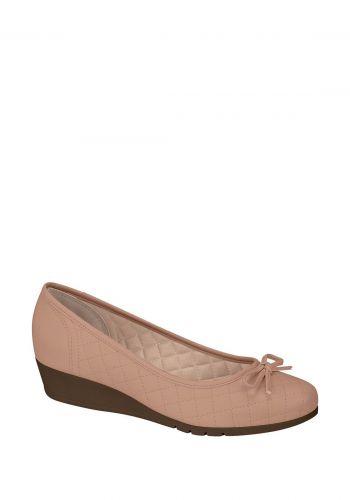حذاء نسائي روكي كعب طبي 3 سم بيجي غامق اللون من موليكا Moleca Women's Shoe