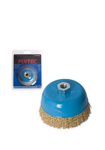 Fixtec FWB14100A Wire Cup Brush with Nut  فرشاة سلك للصنفرة 4 انج من فكستيك