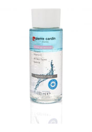 مزيل مكياج للعيون والشفاه 150 مل من بيير كاردن Pierre Cardin Glycerin & Vitamin E Eyes & Lips Make Up Remover 