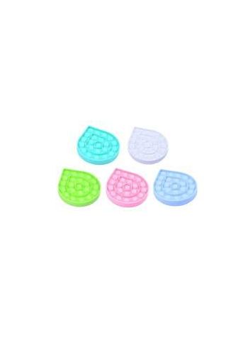 Push Pop Bubble Sensory Fidget Toy  لعبة بوش بوب السليكونية لتخفيف التوتر بشكل قطرة ماء 