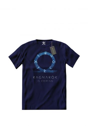 تيشيرت رجالي نيلي اللون من مستر بلاك Mr Black Men's T-shirt