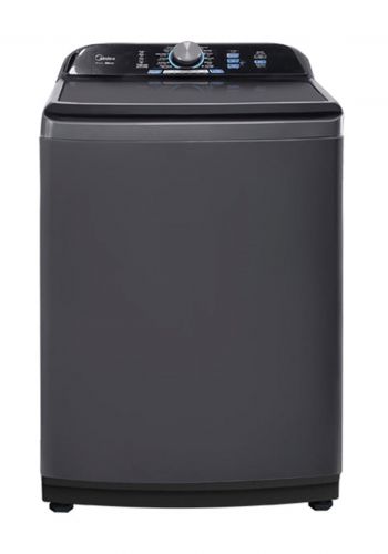 غسالة تحميل علوي 15 كغم من ميديا  Midea MA500W150/GK Automatic Top loading Washing Machine_Silver