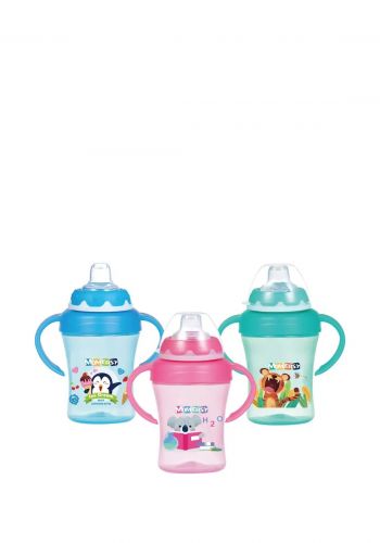 قدح للاطفال 210 مل من مام ايزي Mom Easy Animal Lid PP Baby Water Bottle