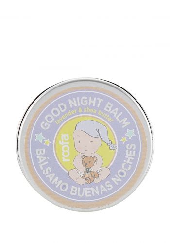 كريم مرطب ليلي للأم والطفل بخلاصة زبدة الشيا واللافندر للبشرة الجافة 50 مل من روفا Roofa Good Night Balm 