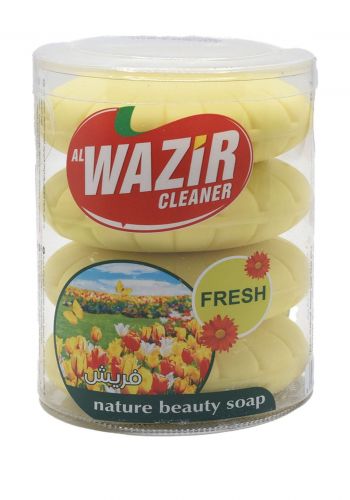 سيت صابون 95 غم * 4 قطع  من الوزير Alwazir Soap Set