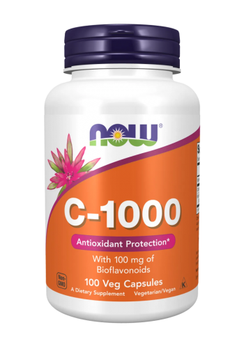 فيتامين سي 100 كبسولة من ناو Now C-1000 Antioxidant Protection 