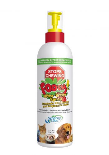 بخاخ مانع العض للكلاب 236 مل من فوي Fooey Ultra-Bitter Spray Stops Chewing