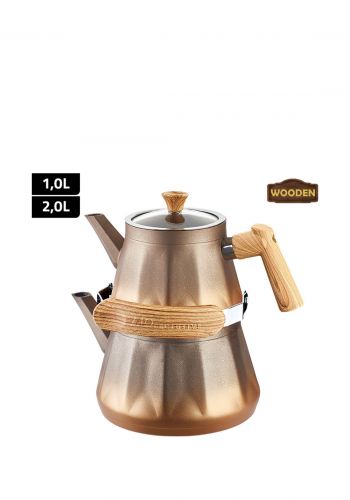 سيت ابريق شاي قطعتين ( 2 لتر , 2 لتر ) من زيو Zio Teapot Set 