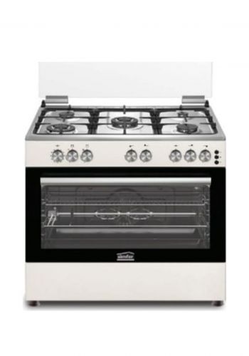 طباخ غازي خمس شعلات (60*90) سم Simfer F9502SGWJ Gas Cooker