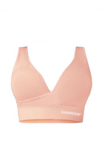 حمالة نسائية  كلاسيكية وردي فاتح اللون من سانكوم Sankom SAN-071CLP Bra