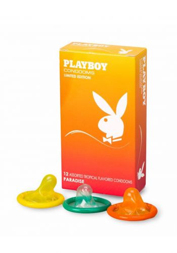 PlayBoy Condoms Paradise واقي ذكري من  بلايبوي بارادايس 