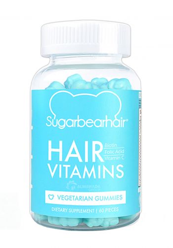 فيتامين الشعر 60 من شوكر بير هير  Sugar Bear Hair Hair Vitamins