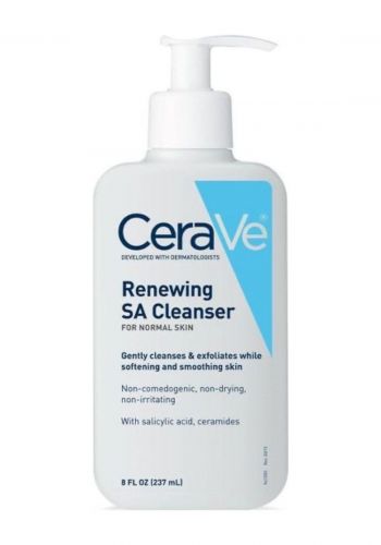 غسول للوجه للبشرة العادية  237 مل من سيرافي CeraVe Renewing SA Cleanser
