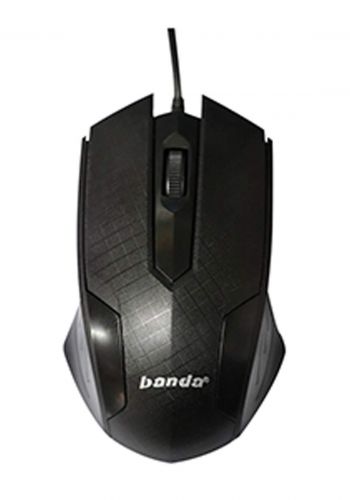 ماوس سلكي من باندا Banda MW600 Wired Mouse - Black
