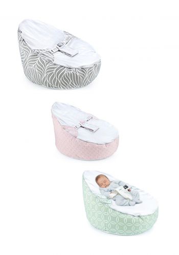 اريكة للاطفال عش بيضوي مع حزام تثبيت من بيبي جيم Babyjem Baby Bean Bed