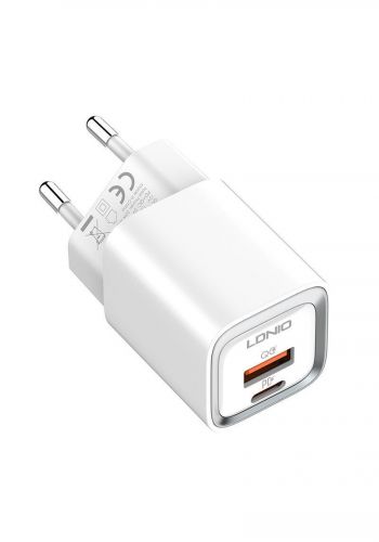 شاحنة جدارية بمنفذين 20 واط Ldnio A2318C 20W Fast Charger 