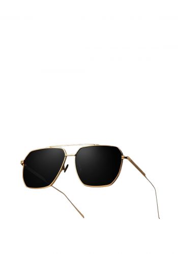 نظارة شمسية لكلا الجنسين باللون الذهبي من 88 Sunglasses