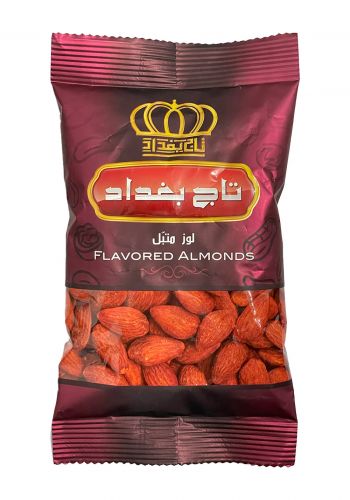 لوز متبل 50 غم من تاج بغداد  Taj Baghdad Flavored Almonds