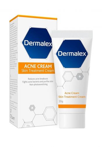 كريم لعلاج حب الشباب 30 غم من ديرماليكس Dermalex Acne Cream Treatment 
