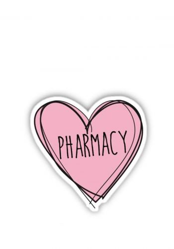 ملصق بعبارة فارمسز للمجموعة الطبية  Quotes  and art sticker Pharmacy sticker