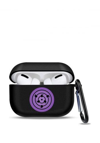 حافظة سماعة ايربود برو 2 بطبعة شعار رينغيان من انمي ناروتو   Silicon Anime Airpods Pro 2 Case