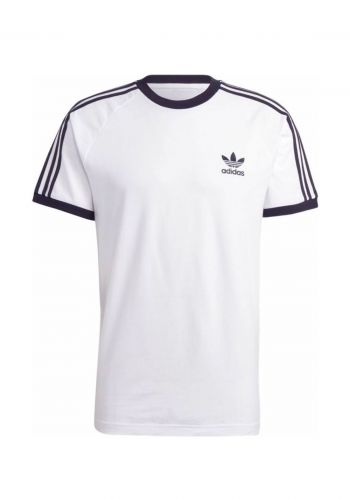 تيشيرت رجالي ابيض اللون من اديداس Adidas Adicolor Classics 3-Stripes Tee